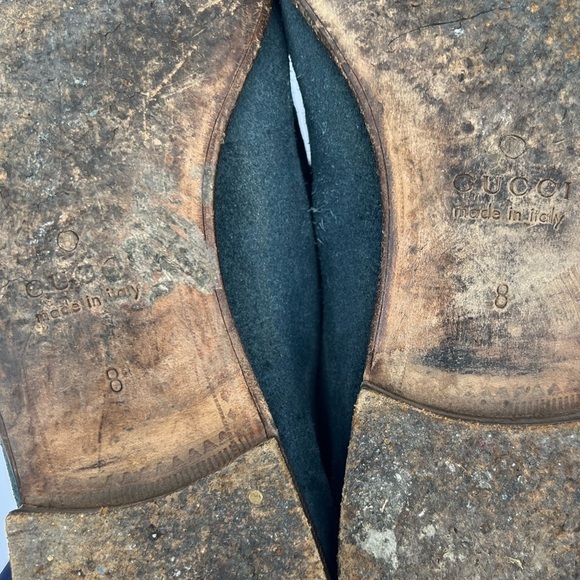 Gucci Blue Suede Horsebit Men’s Loafers 353014 - Picture 9 of 15